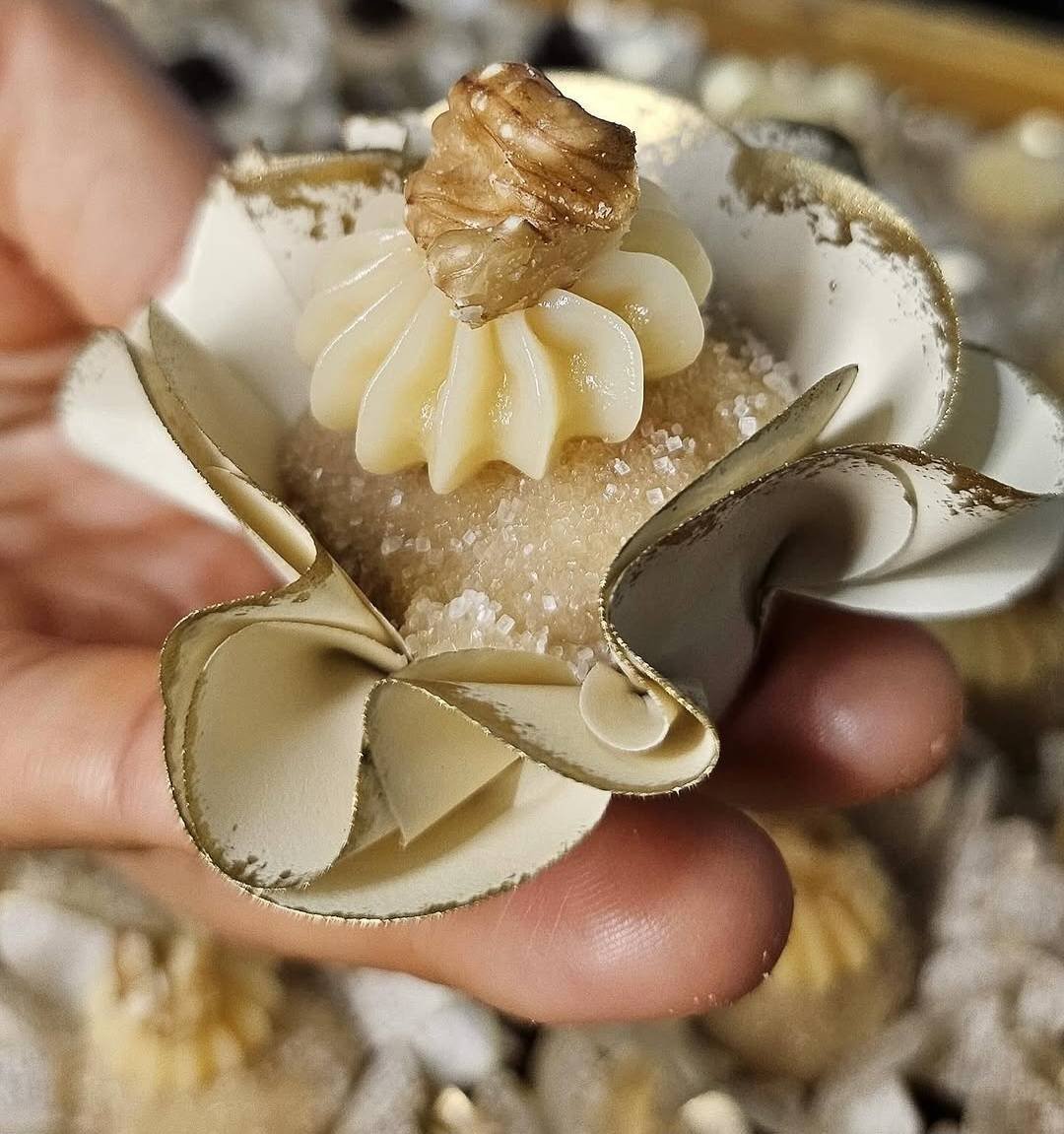 Doce especial artesanal decorado da Doceria da Piva